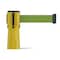 Montour Line Retractable Belt Barrier Cone Mount Yellow Case 9ft. Olive Belt CP100-YW-OL-90 - alternate 1
